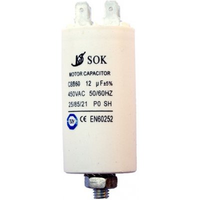 SOK Kondenzátor rozběhový 12uF 450V – Sleviste.cz
