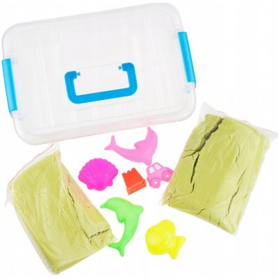 Adam Toys Kinetický písek 2kg +foremky Sada – Sleviste.cz