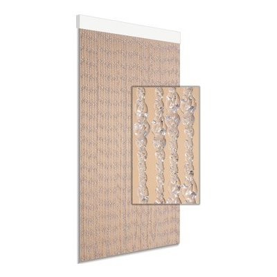 Závěs do dveří EMBER 90x210 cm transparentní – Hledejceny.cz