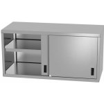 Gastrofans Závěsná skříňka s posuvnými dvířky, svařovaná, hloubka 400 mm, 800x400x(H)600mm – Zboží Dáma