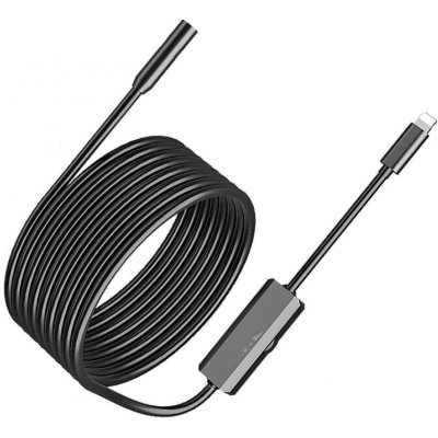 W-star Endoskopická kamera WSE8x5SL sonda 8mm 5m HD měkký kabel lightning – Zbozi.Blesk.cz