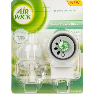 Air Wick Elektrický osvěžovač vzduchu strojek a náplň bílé květy frézie 19ml