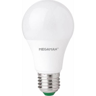 Megaman LED žárovka E27 A60 9W, teplá bílá, stmívatelná MM21127 – Zboží Mobilmania