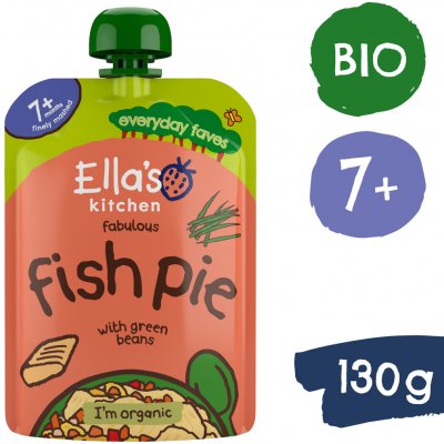 Ella's Kitchen BIO Losos se zeleninou 130 g – Zboží Mobilmania