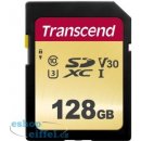 Transcend SDXC 128 GB UHS-I U3 TS128GSDC500S