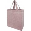 Nákupní taška a košík Nákupní taška z recyklovaného materiálu s gramáží 150 g/m² Pheebs Vřesová bordó