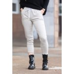 Pružné kalhoty CROP hořčicová – Zboží Dáma