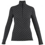 Icebreaker Dámské tričko Merino 260 Vertex LS HZ On-Piste Black – Zboží Dáma