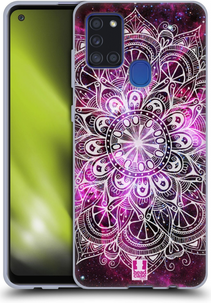 Pouzdro Head Case Samsung Galaxy A21s Mandala Doodle Nebula