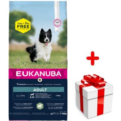 Eukanuba Adult Small & Medium Lamb 14 kg – Zboží Mobilmania