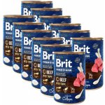 Brit Premium by Nature Dog Beef with Tripe 12 x 400 g – Zboží Mobilmania