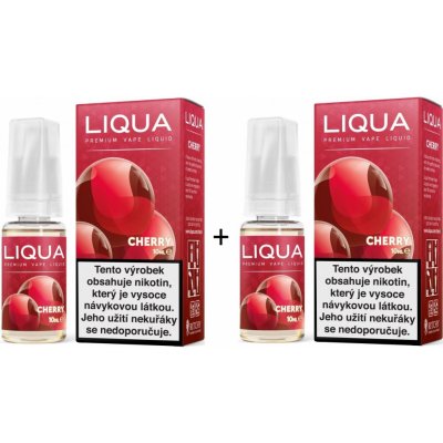 Ritchy Liqua Elements Cherry 10 ml 18 mg – Hledejceny.cz