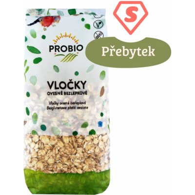 PROBIO OVESNÉ VLOČKY BEZLEPKOVÉ JEMNÉ 500 G – Zboží Mobilmania