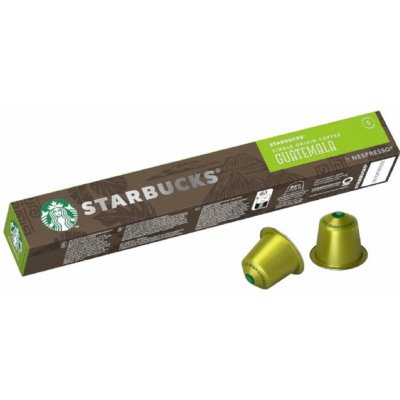 Starbucks by Nespresso Single Origin Guatemala kávové kapsle 10 kapslí – Zbozi.Blesk.cz