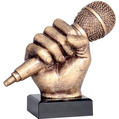 Soška MIKROFON – Zboží Dáma