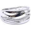 Prsteny Jan Kos jewellery Stříbrný prsten MHT 3054 SW
