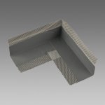 Vnitřní těsnící roh k hydroizolační pásce 140x140mm – Zboží Mobilmania