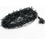 Voltronic 59743 Vánoční LED osvětlení 10 m studená bílá 100 LED + ovladač zelený kabel – Hledejceny.cz