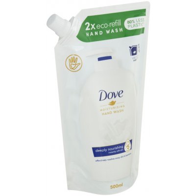 Dove Deeply Nourishing tekuté mýdlo na ruce náhradní náplň 500 ml – Zbozi.Blesk.cz