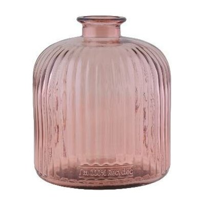 Láhev|váza, pr.16x18cm|1,95L, růžová|Vidrios San Miguel|Recycled Glass – Hledejceny.cz
