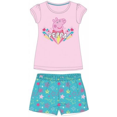 DÍVČÍ LETNÍ PYŽAMO PEPPA PIG světle růžové – Hledejceny.cz
