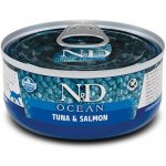 N&D CAT OCEAN Adult Tuna & Salmon 70 g – Hledejceny.cz