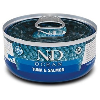 N&D CAT OCEAN Adult Tuna & Salmon 70 g
