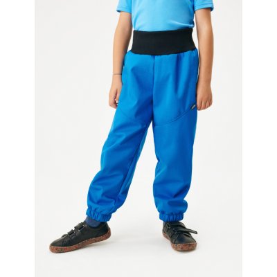 unuo Dětské softshellové kalhoty s beránkem Light, Modrá – Hledejceny.cz