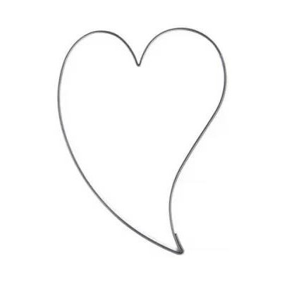 Vykrajovačka nerez SRDCE zahnuté malé – Hledejceny.cz