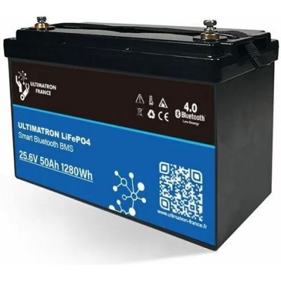 Ultimatron LiFePO4 UBL-24-50 Smart BMS 25,6V/50Ah – Hledejceny.cz