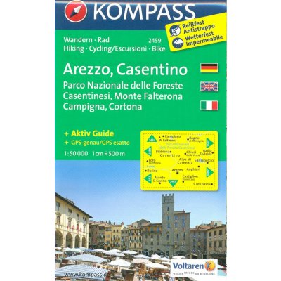 Arezzo Casentino NKOM 1: 50 000