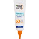 Garnier Ambre Solaire Sensitive Advanced Serum SPF50+ unisex opalovací ochranné sérum na tělo i obličej 125 ml