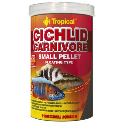 Tropical Cichlid Carnivore Small Pellet 5 l