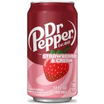 Dr Pepper Strawberries & Cream USA 355 ml – Zboží Dáma