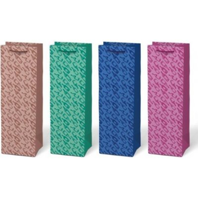 MFP Dárková taška na víno T12 - mix 87 - 12 x 36 cm - 5252889 – Zboží Živě