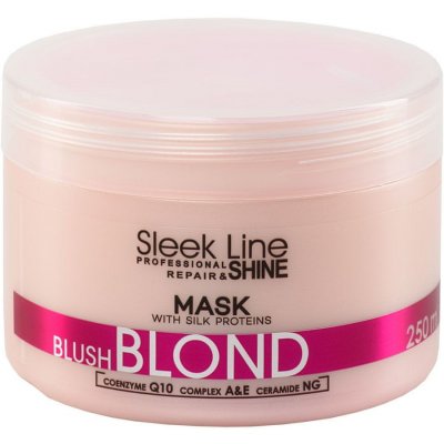 Stapiz Sleek Line Blush Blond maska na vlasy 250 ml – Zboží Mobilmania