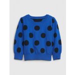 Gap 484726-03 Dětský svetr vzor puntíky Modrá – Zboží Dáma