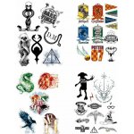 Sada tetovaček Harry Potter 35 ks – Zboží Dáma