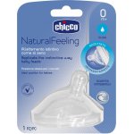 Chicco dudlík na láhev Natural Feeling silikon pomalý průtok 1 ks V001515 – Zboží Dáma