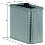 MAHLE ORIGINAL Vzduchový filtr LX1590 – Hledejceny.cz