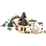 lupilu Dřevěná železnice City Express Dinoland – Zboží Dáma