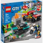 LEGO® City 60319 Hasiči a policejní honička – Zboží Živě