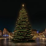 DECOLED LED světelná sada na vánoční stromy vysoké 21-23 m teplá bílá – Hledejceny.cz