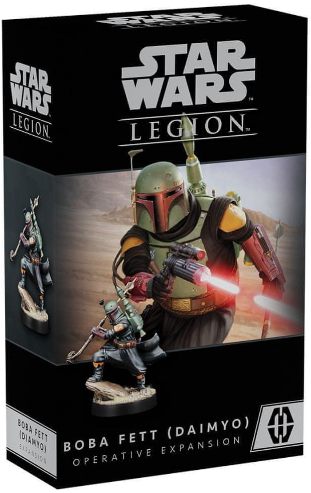 Asmodee Figurka Boba Fett Daimyo Operative Expansion, Star Wars Legion