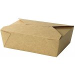 gastro obaly, s.r.o. BIO papírová krabička na jídlo papírový menubox 151x120x65mm – Sleviste.cz