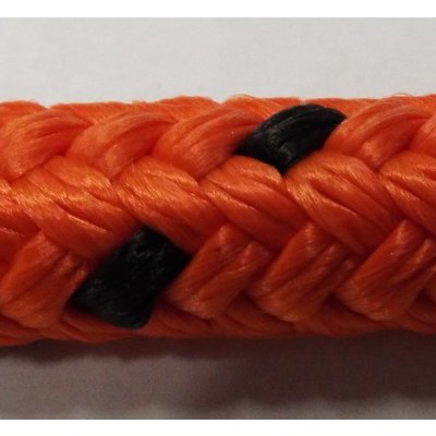 LANEX PPV 10mm lano pletené, s jádrem, 16pramenné,oranžová s černými kontrolkami ,max. 100m – Zbozi.Blesk.cz