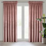 Design 91 ZATEMŇOVACÍ ZÁVĚS NA PÁSCE ROSA 135X300 CM STARORŮŽOVÁ – Hledejceny.cz