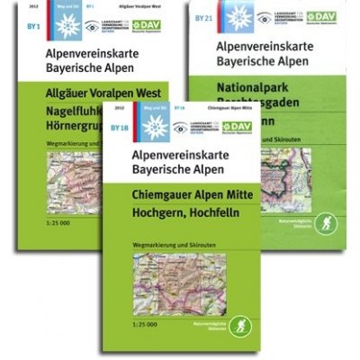 mapa Berchtesgaden Untersberg 1:25 t. – Zboží Mobilmania