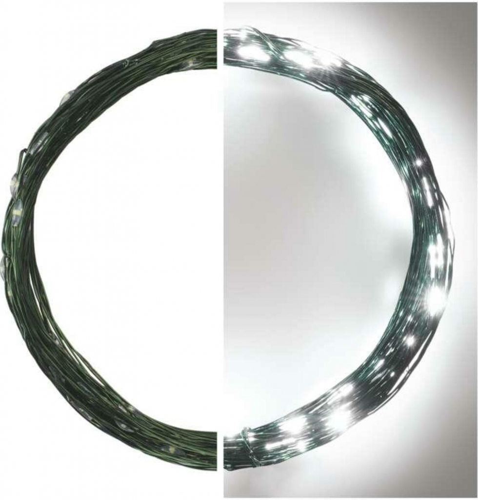 Emos D3AC04 LED řetěz nano zelený studená bílá 7,5 m