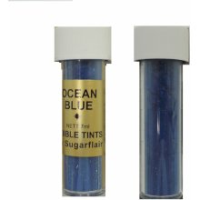 Sugarflair Jedlá prachová barva Ocean Blue oceánově modrá 7 ml